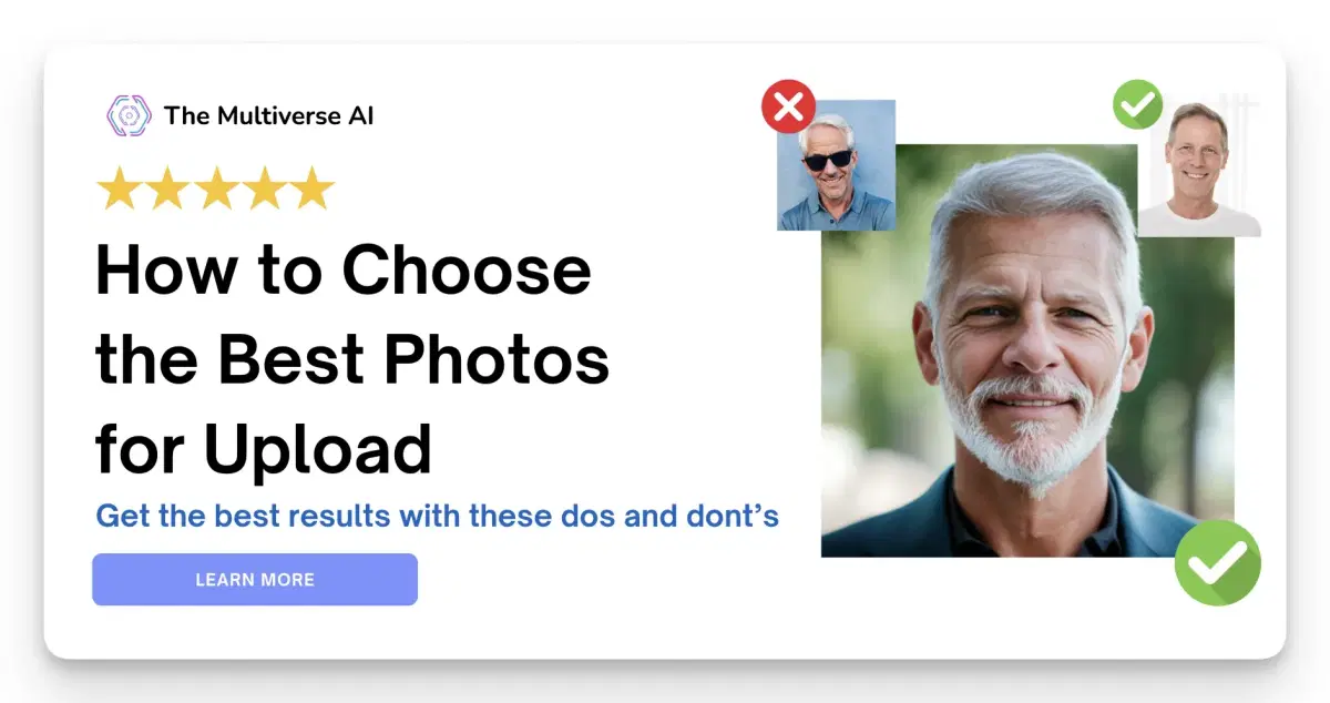 How to get the best results with AI headshot generator the Multiverse AI?