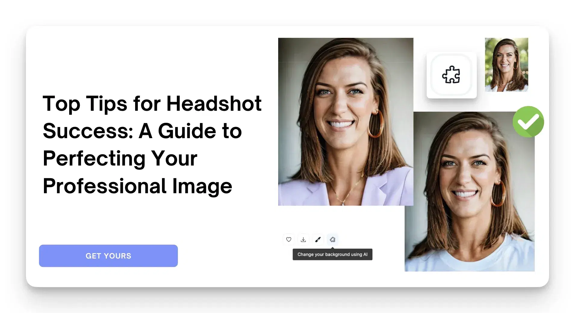 Top tips for getting the best professional headshots
