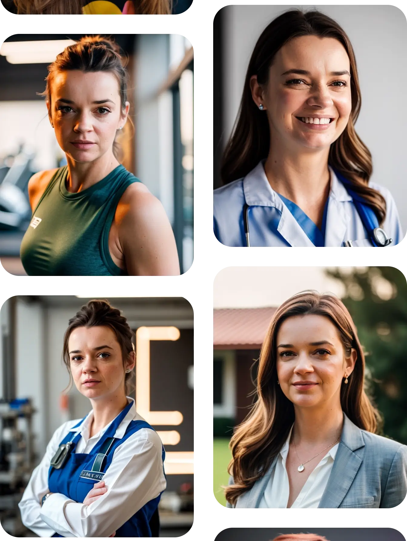 Custom AI headshots