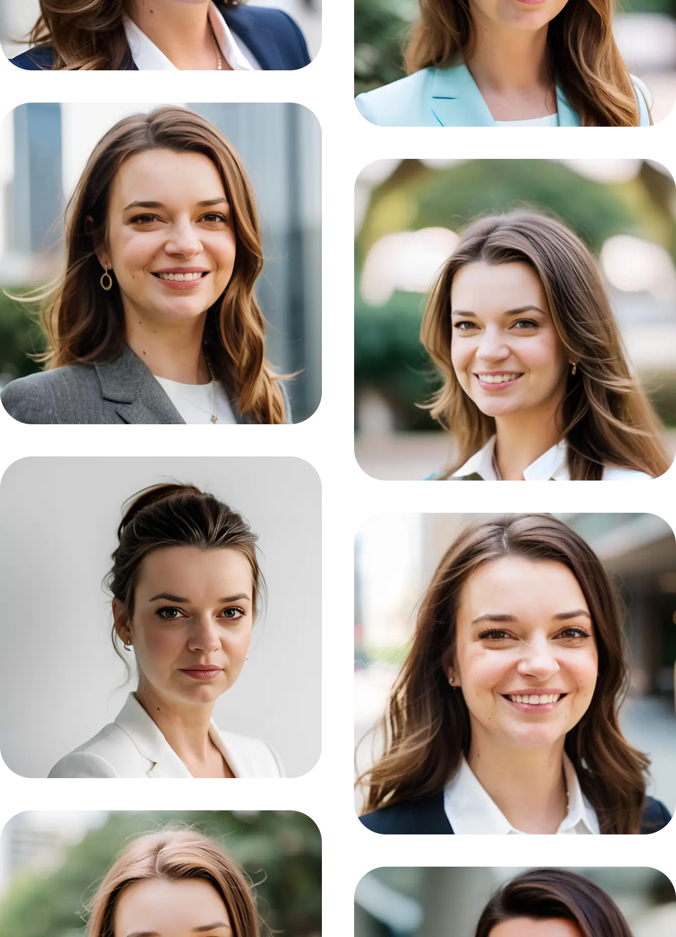 Professional AI headshots